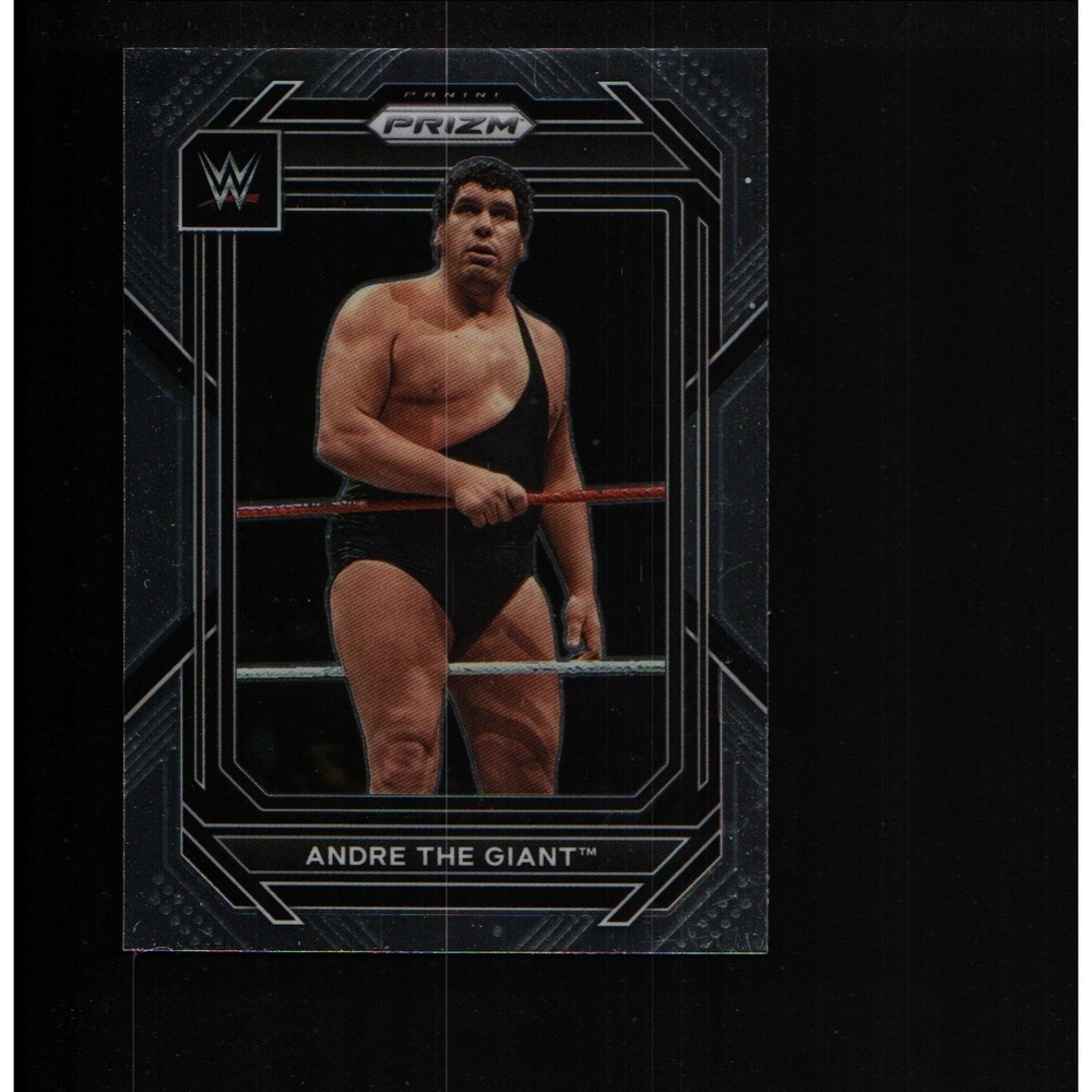2022 Panini Prizm WWE Andre the Giant Black Prizm Card #1 Wrestling